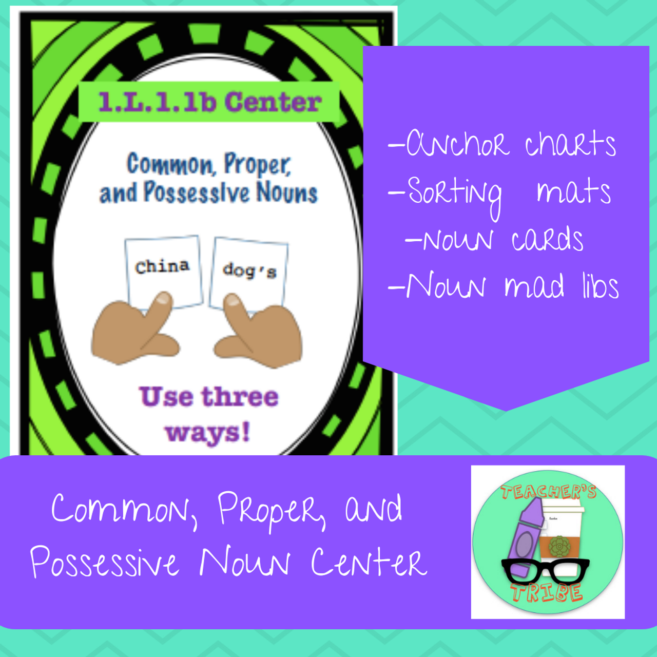common proper and possessive nouns center amped up learning