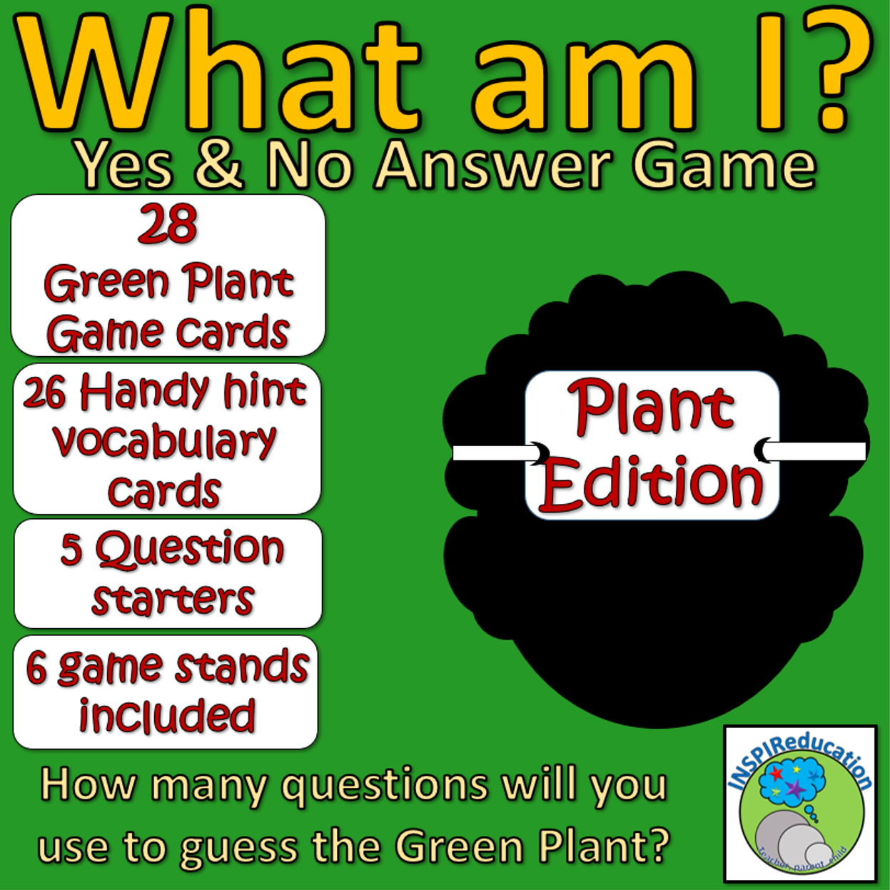 Classification Of Green Plants Taxonomy What Am I Card Game Yes No Classification of green plants taxonomy what am i card game yes no
