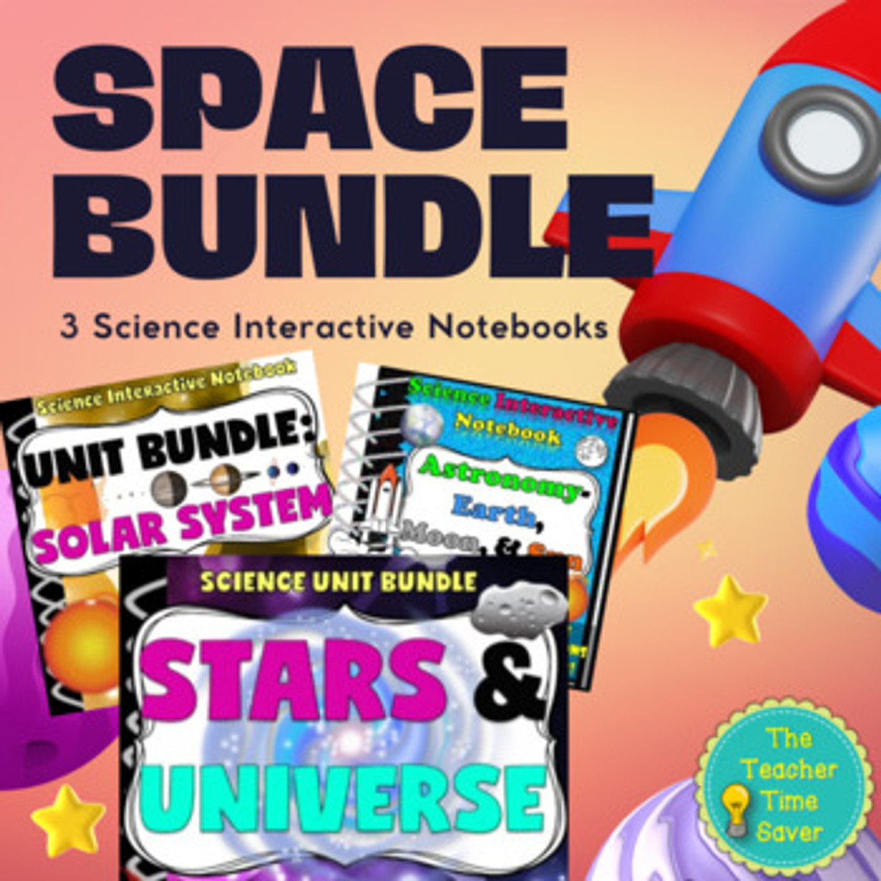 Space Astronomy Interactive Notebook Bundle