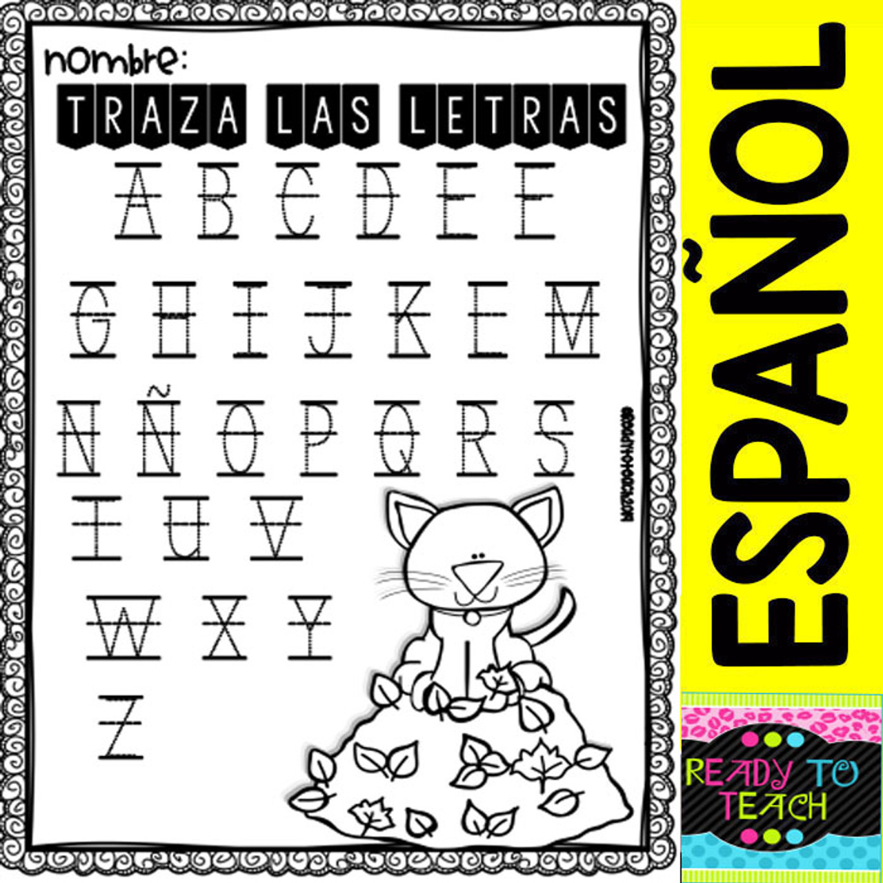 Spanish Printable Activity Pages Kindergarten Spanish Language 