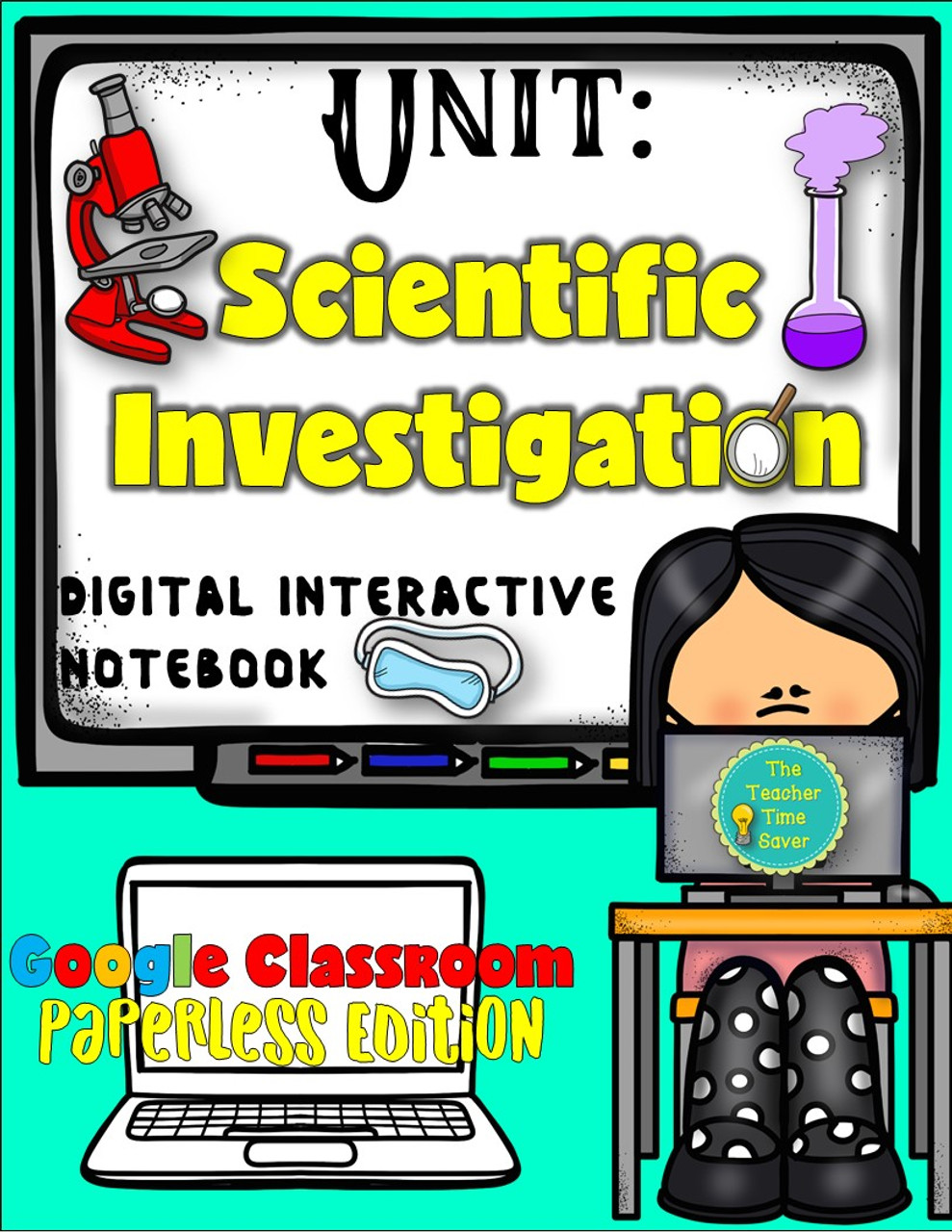 Scientific Investigation Digital Notebook Bundle