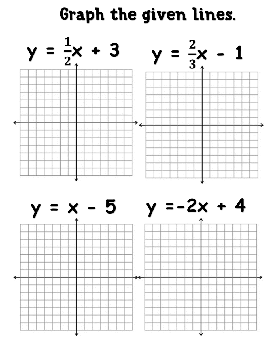 Writing Equations for Lines