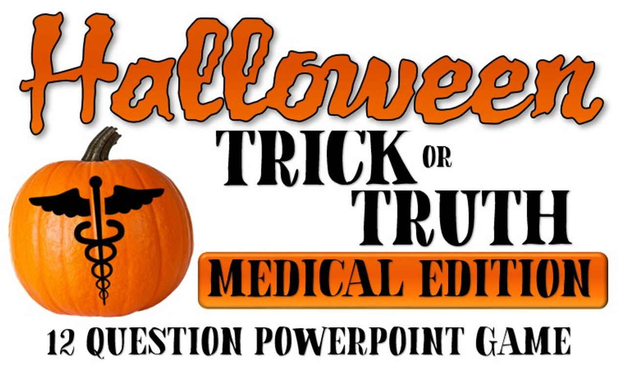 Halloween Trick or Truth- Medical Edition Game!