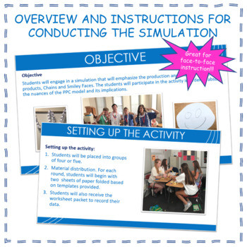 Production Possibilities Frontier Simulation and Graphing Practice