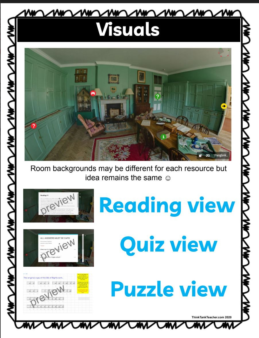 Valentine's Day Digital ESCAPE ROOM for Google Drive® Amped Up Learning