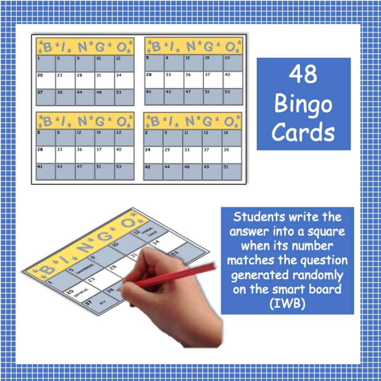 Forces - Smart Board Bingo for Middle School Science