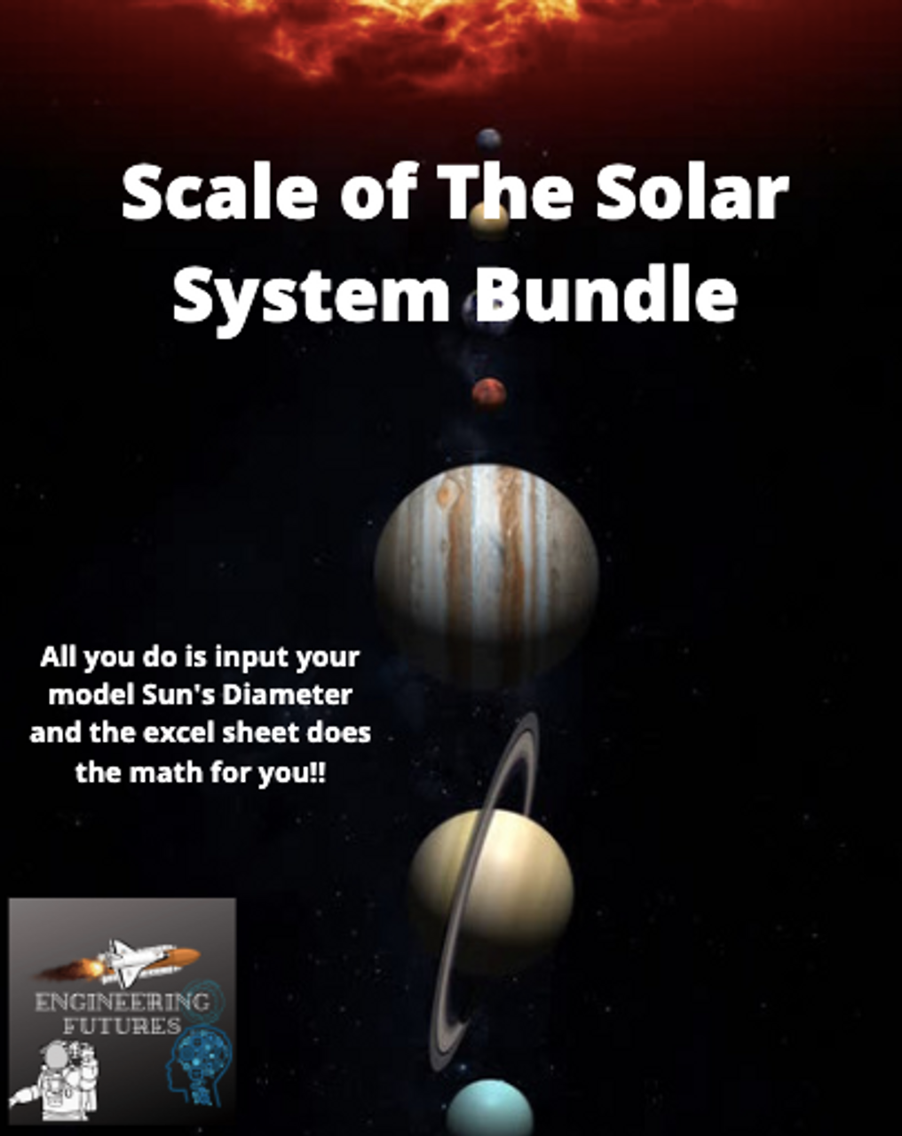 Scale of the Solar System: Bundle - Amped Up Learning