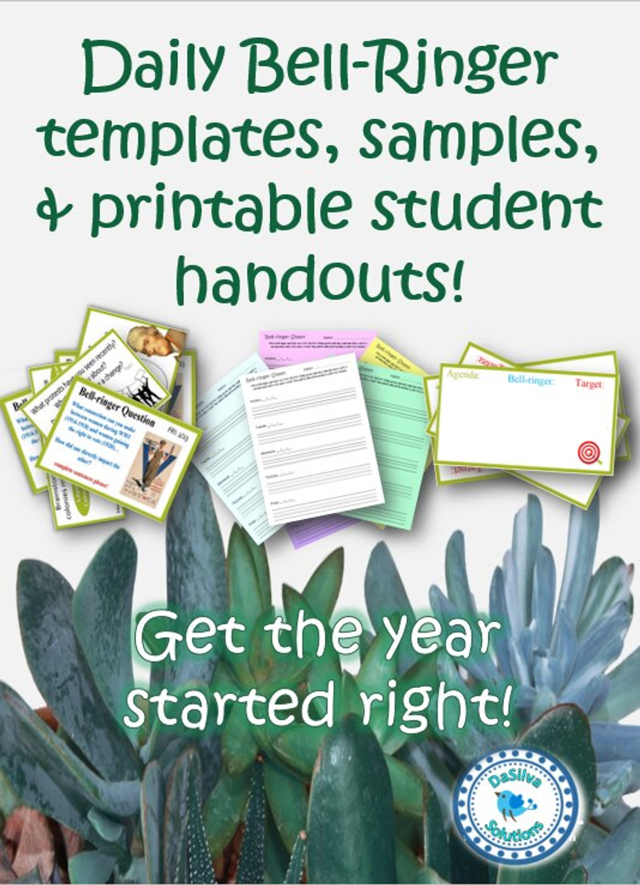 daily bell ringers printables samples and more amped up learning