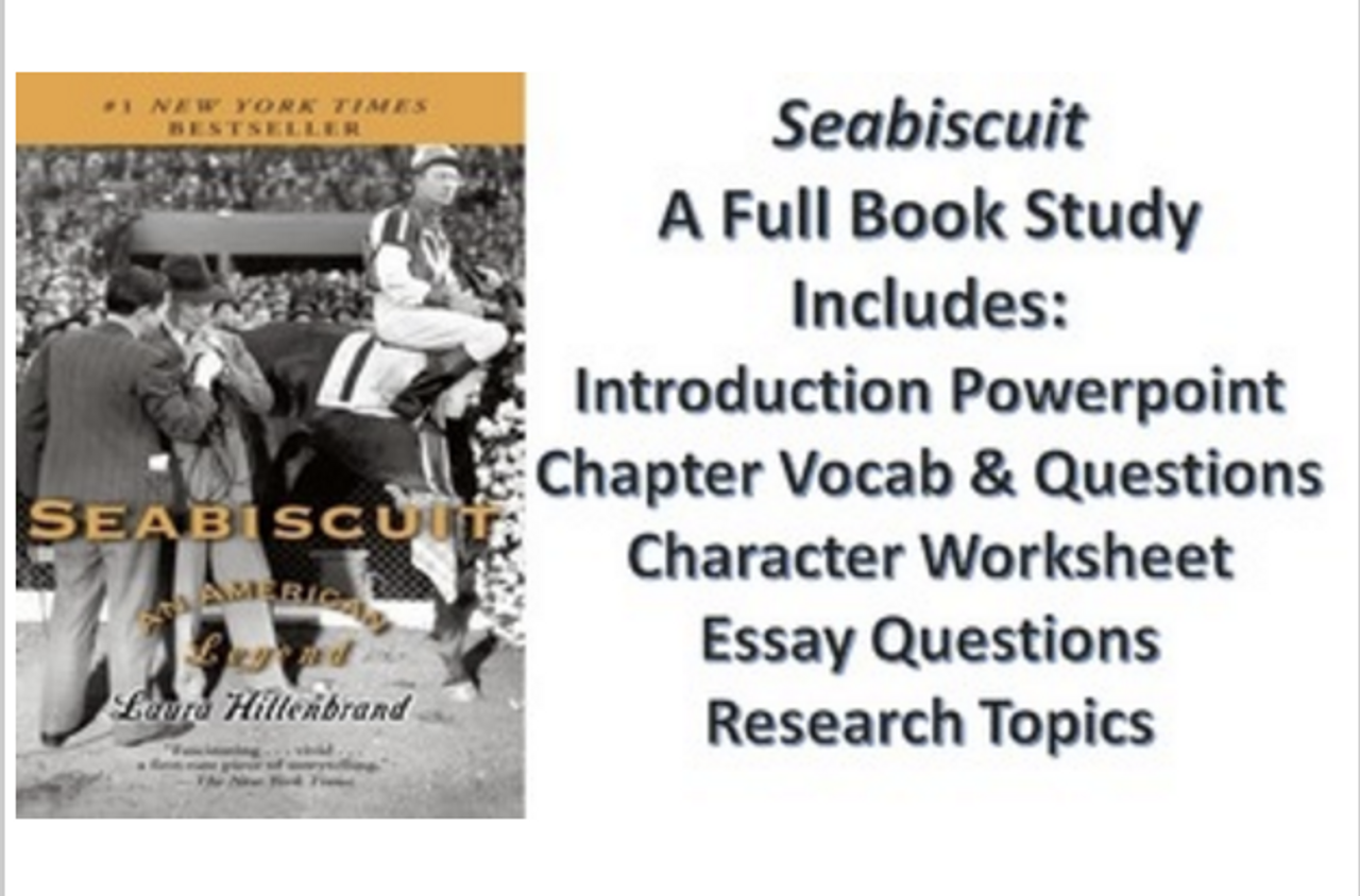 Seabiscuit: A Full Book Study