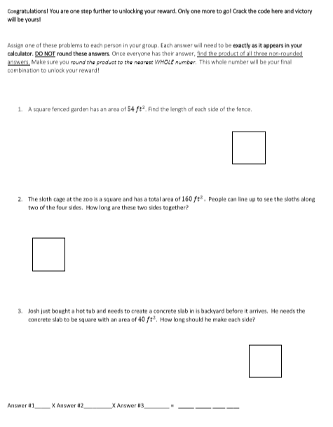 8th Grade Beginning of the Year (Unit 1) Review Breakout - Amped Up ...