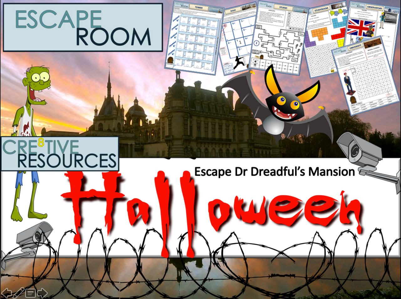 Halloween Digital Escape Room 