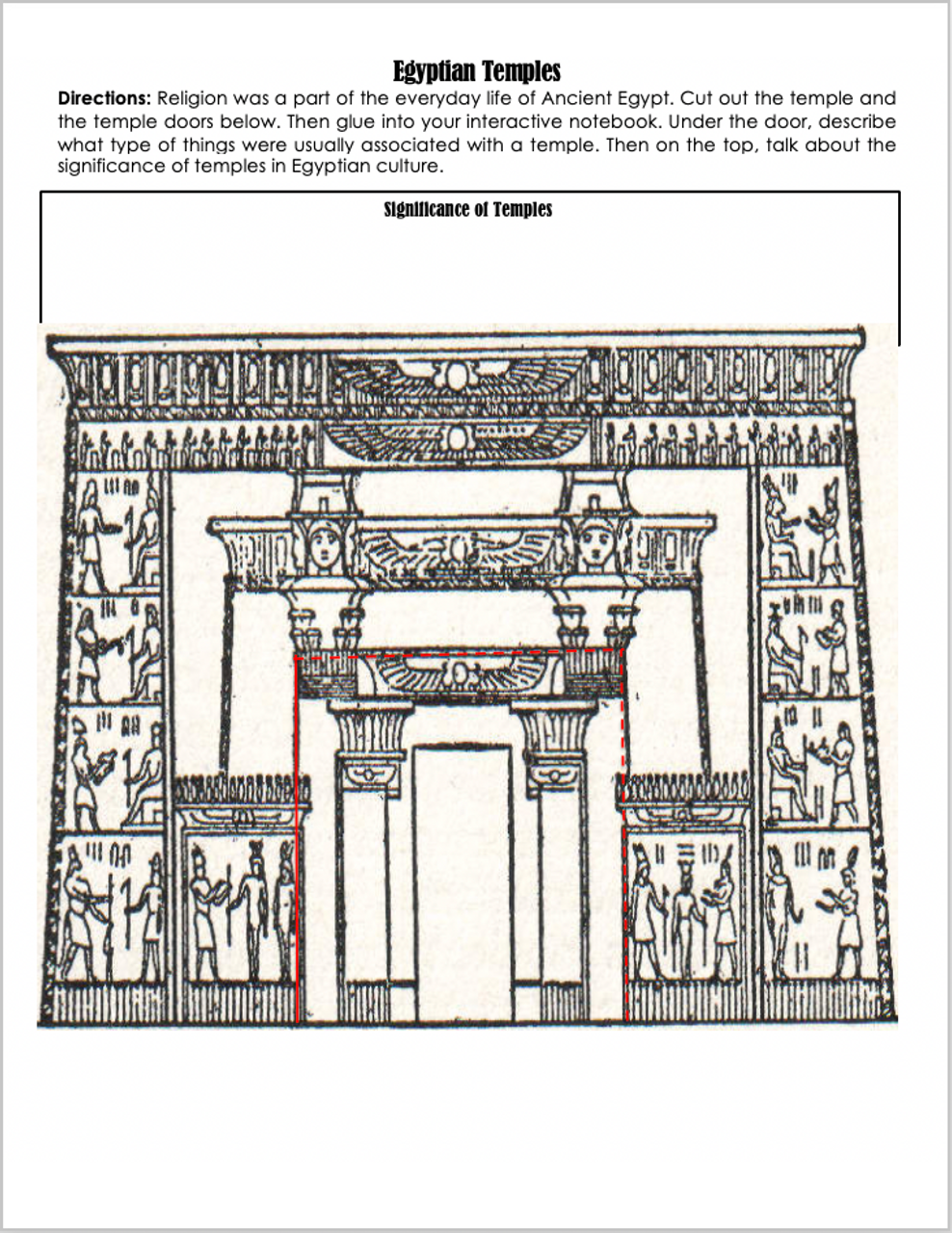 Ancient Egypt Interactive Notebook