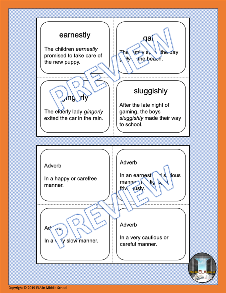 Power Words! Vocabulary Building Flashcards and Word Wall Set 5 - Amped Up Learning