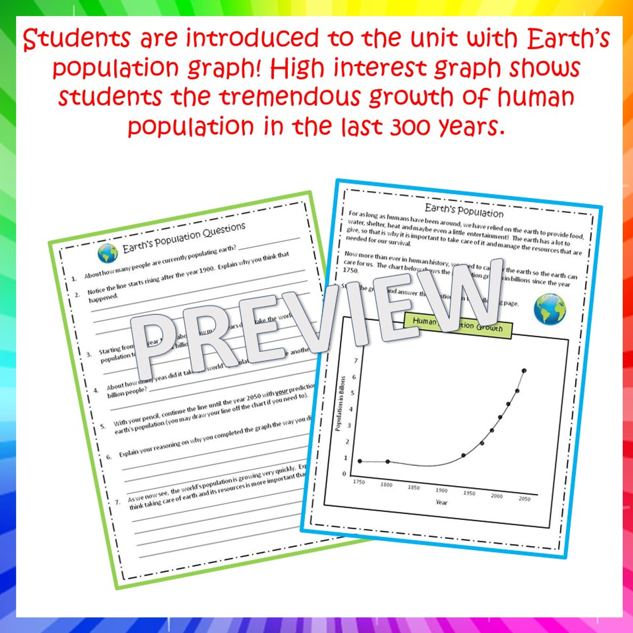 Earth and Human Activity Complete Unit