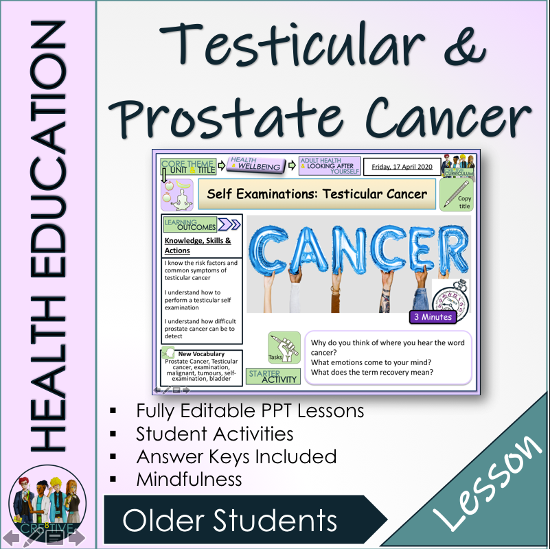Testicular Cancer + Prostate Cancer Amped Up Learning