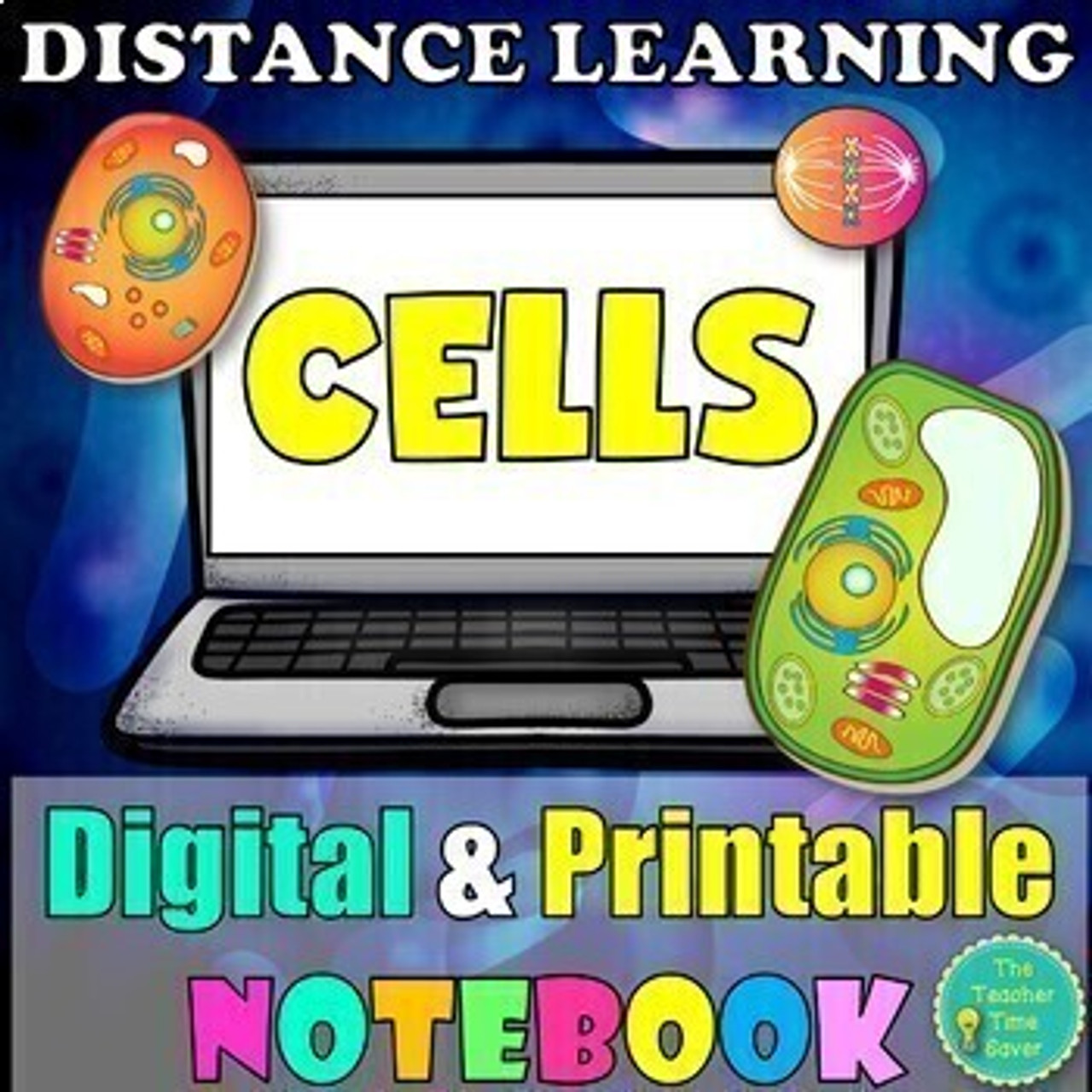 DISTANCE LEARNING- Biology Year Bundle | Cells Genetics Evolution Ecology Classification