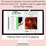 Combine Like Terms Digital Self-Checking Math Activity