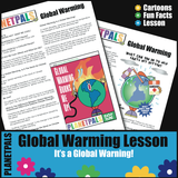 Global Warming Lesson Activities Earth & Every Day Science Environment ...