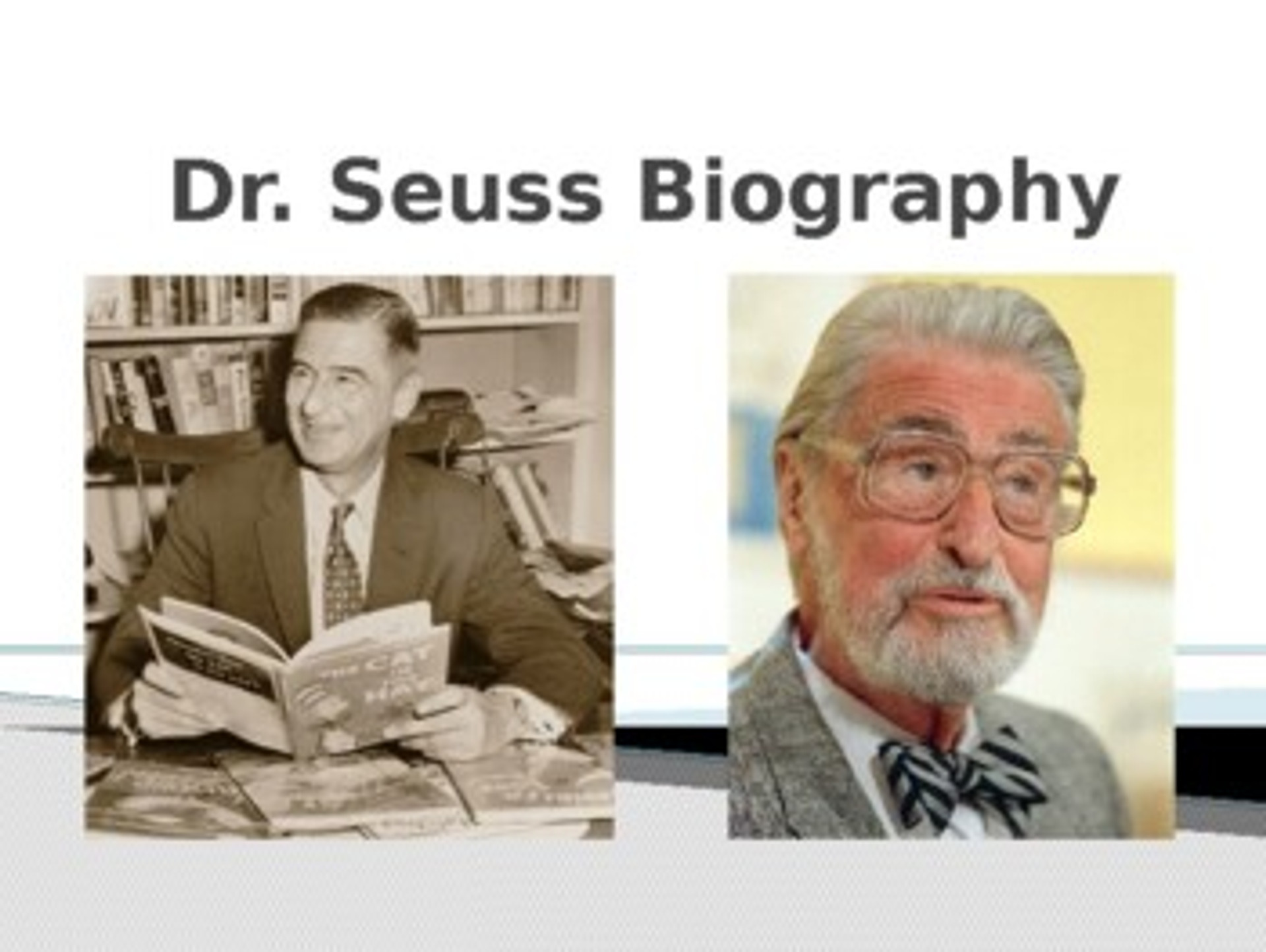 Dr. Seuss Biography