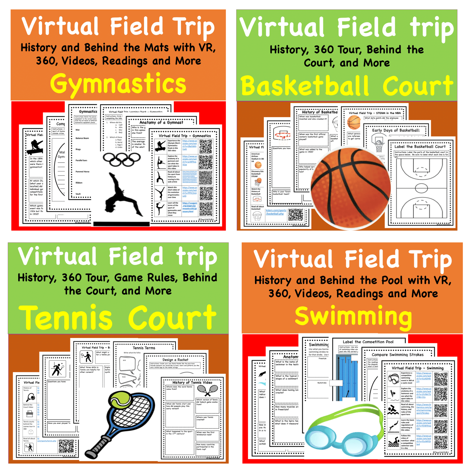 Digital Version: Mega Discount Bundle- Virtual Field Trip - Behind the ...