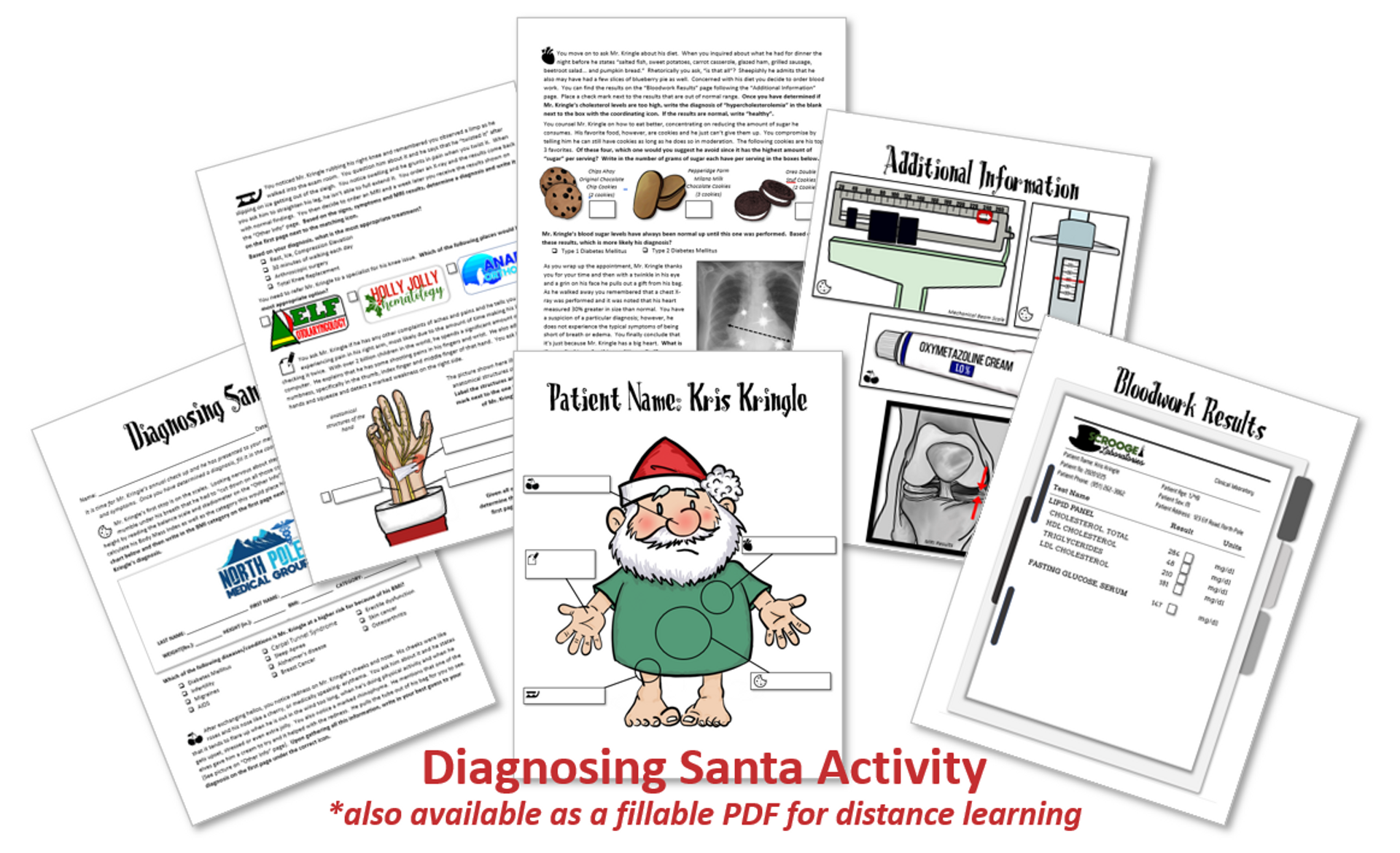 A Very MEDICAL Holiday Medical Christmas Trivia & Diagnosing Santa Case Study!
