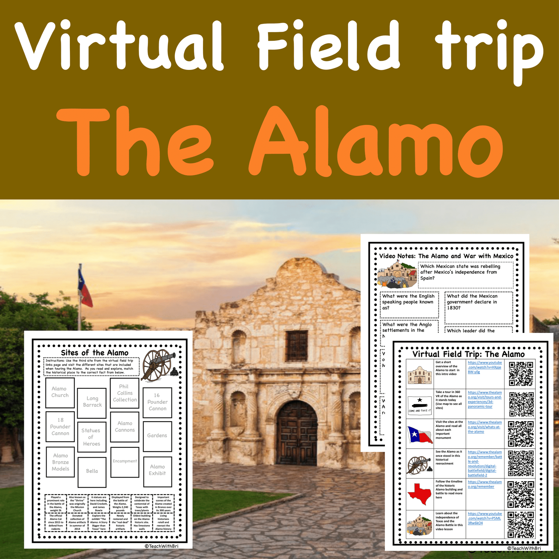 the alamo virtual field trip