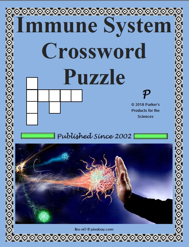 Immune System Crossword Puzzle Amped Up Learning