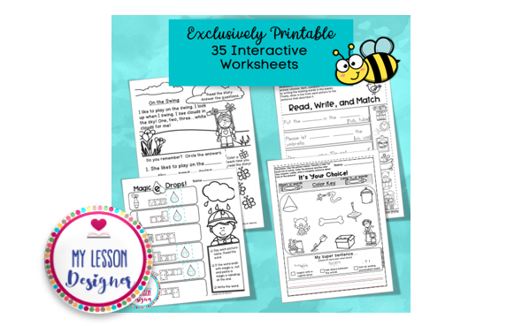 Exclusively Bundled-Google Slides Spring Literacy|Distance Learning