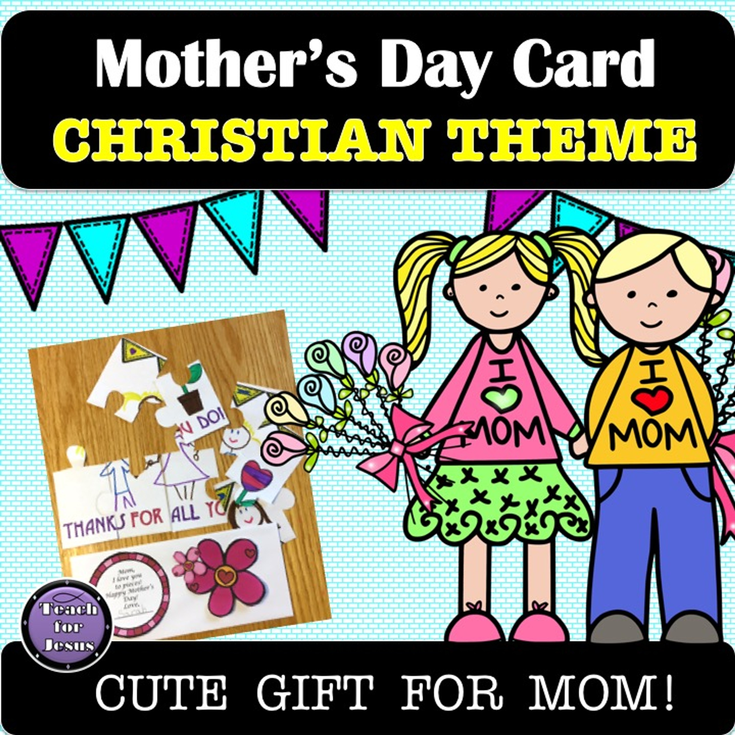 Christian Mother's Day Card - Amped Up Learning