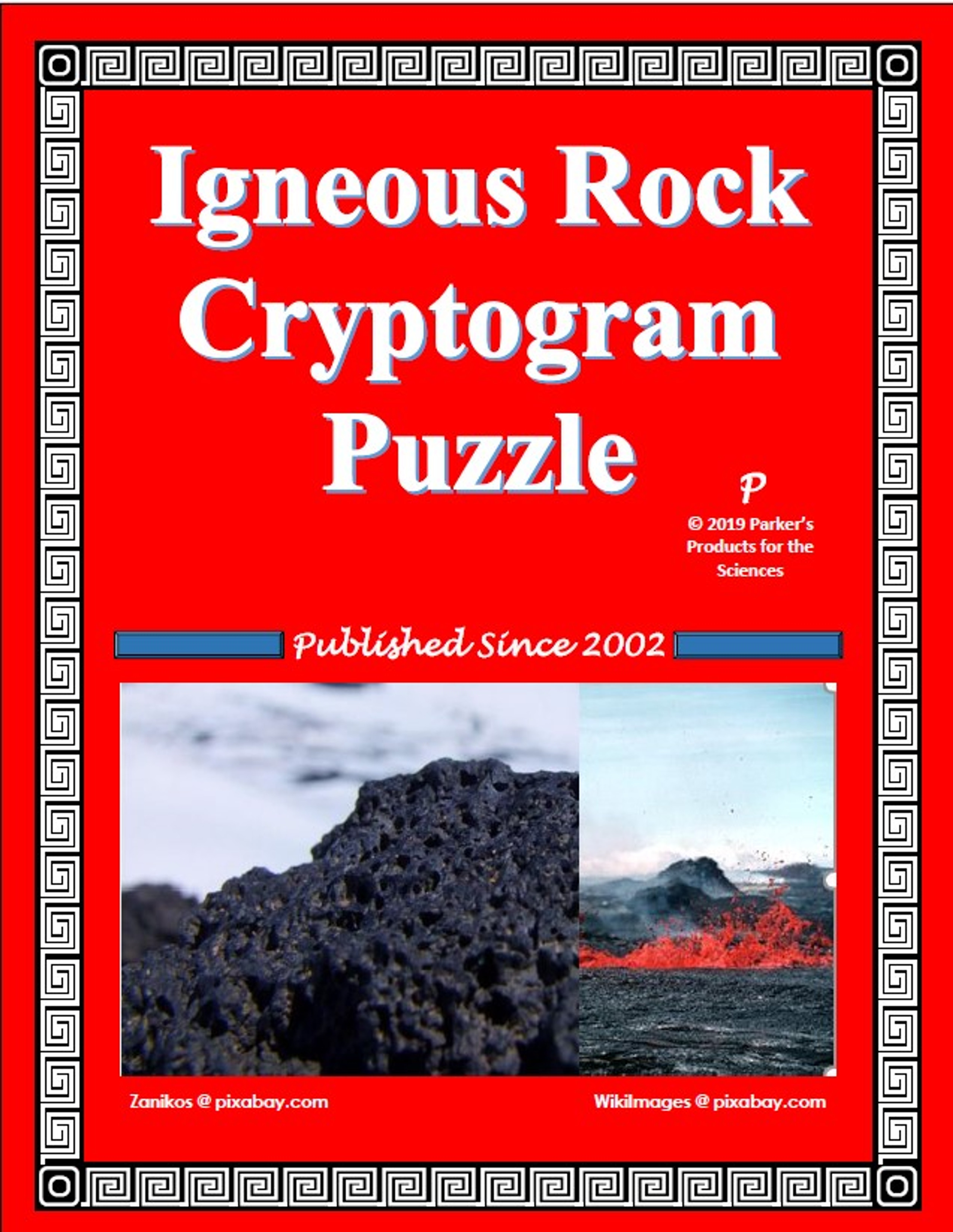 Igneous Rock Cryptogram Puzzle - Amped Up Learning