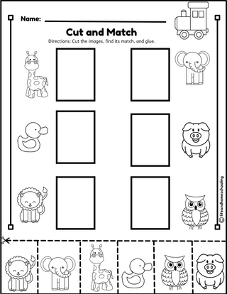 Matching Printable Activity