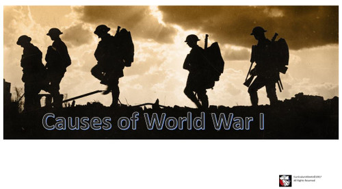 World History Causes of World War I-Bundle