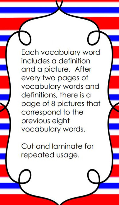 Exploration and Colonization Vocabulary 3-Way Card Sort