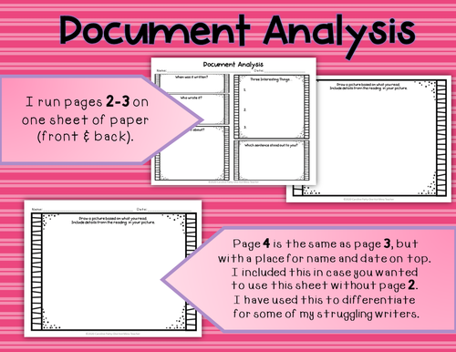 Primary Source Document and Image Analysis 