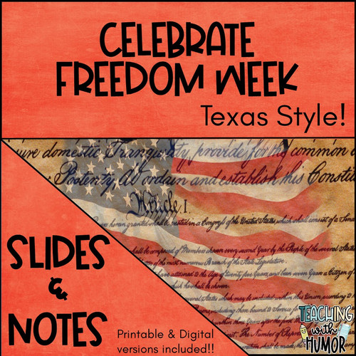 Celebrate Freedom Week Amped Up Learning