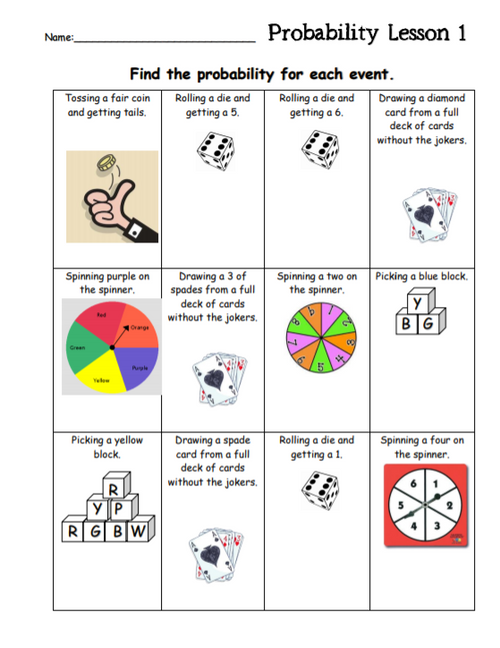 Probability Assignments