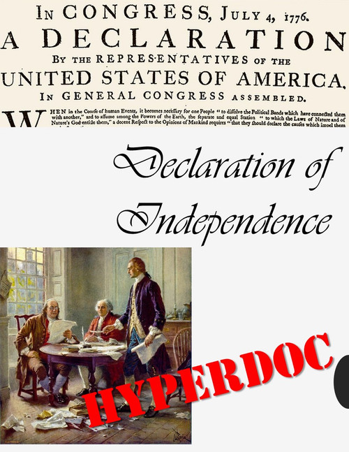 Declaration of Independence Break Up Letter