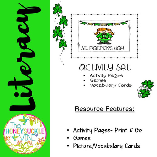Special Education St. Patrick's Day Activity Set