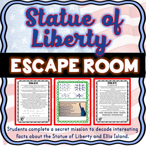 Freebie- Statue of Liberty Virtual Field Trip