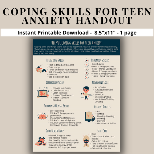 Calming Anxiety — Coping Skills for Kids