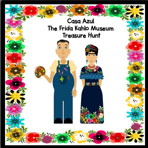 Frida Kahlo's virtual tour treasure hunt