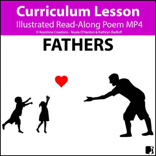 'FATHERS' (Grades Pre-K - 6) ~ Read-Along Poem video