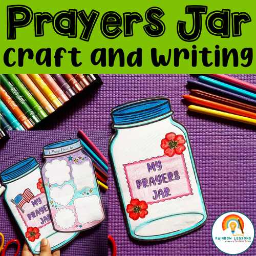 Patriots Day Craft | 9 11 Craft | Back to School Prayers Jar