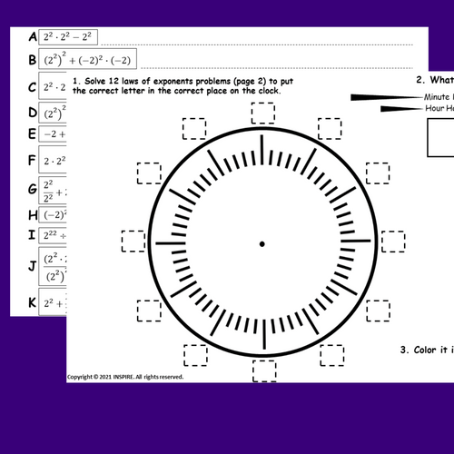 negative-exponents-without-variables-activity-math-maze-teaching-resources