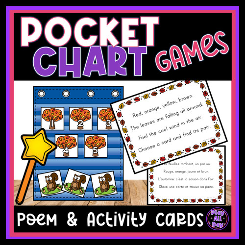 kindergarten pocket chart printables