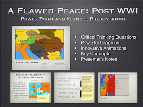 WWI: A Flawed Peace History Presentation