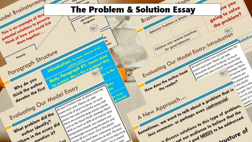 The Complete Problem and Solution Essay Bundle