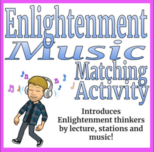Enlightenment Music Matching Activity