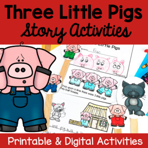Three Little Pigs Story Activities
