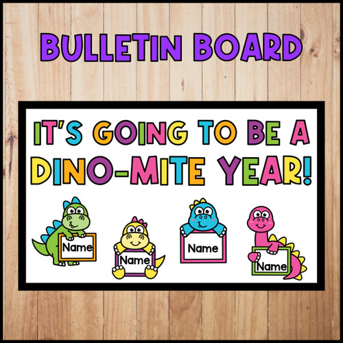 Dino-Mite Bulletin Board Set | Back to School Classroom Decor